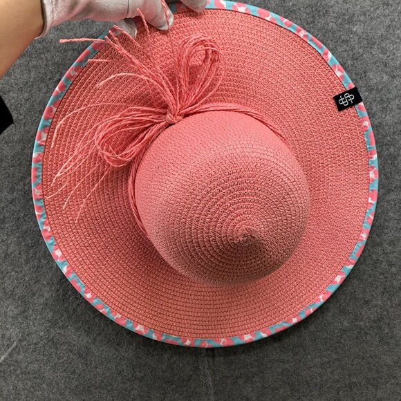 NWT Simply Southern WIFEY Sunhat Pink Womens One Size Bridal Shower Bride - Picture 8 of 9